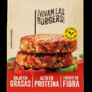 HEURA Burger de pimiento y chimichurri 2und 80g