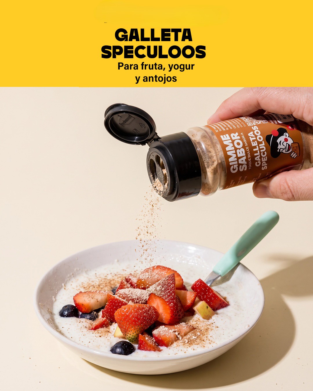 GIMME SABOR SAZONADOR DULCE 50G GALLETA SPECULOOS - 2 GIMME SABOR SAZONADOR DULCE 50G GALLETA SPECULOOS