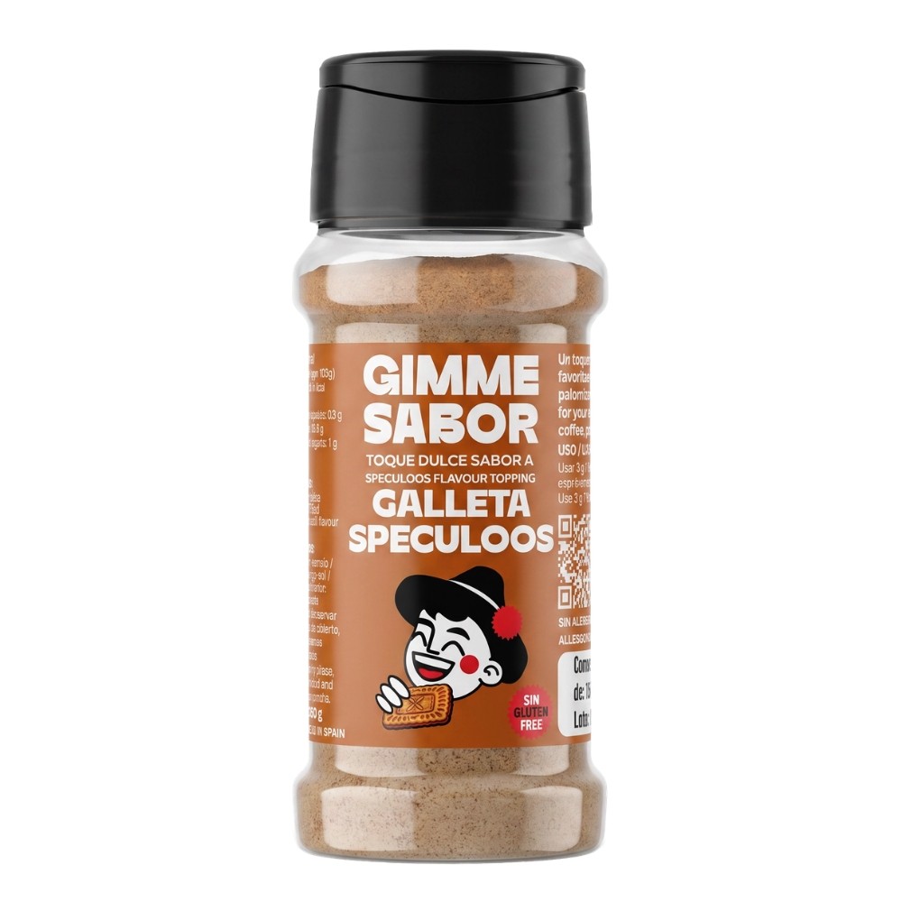 GIMME SABOR SAZONADOR DULCE 50G GALLETA SPECULOOS GIMME SABOR SAZONADOR DULCE 50G GALLETA SPECULOOS